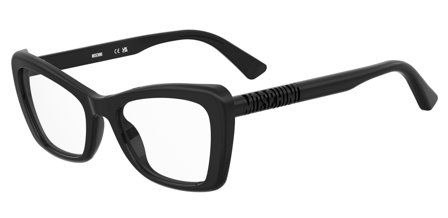 Occhiali da vista Moschino Mos649 109177 807 colore black forma farfalla 