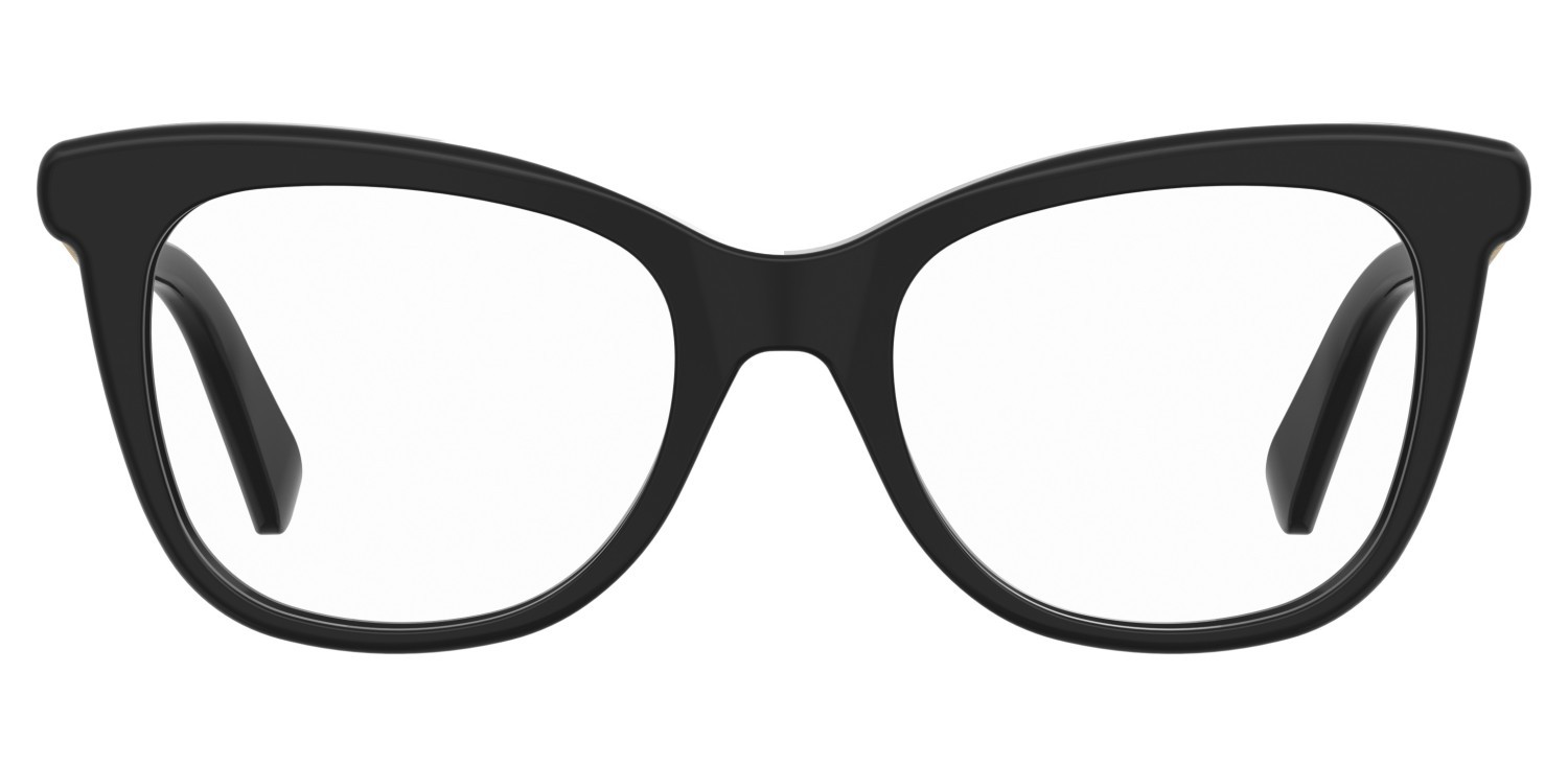 Occhiali da vista Moschino Mos650 109178 2M2 colore black gold forma rettangolare 