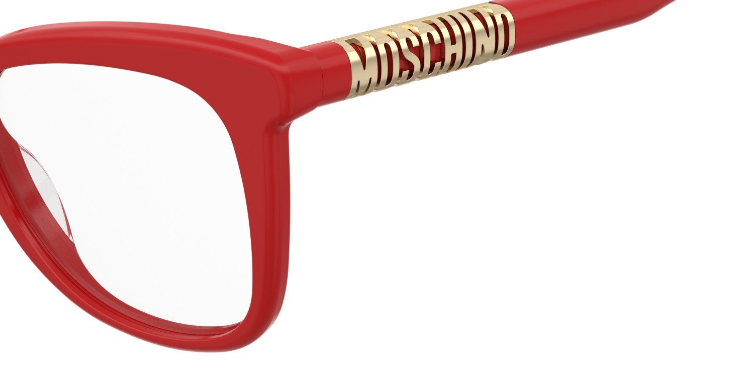 Occhiali da vista Moschino Mos650 109178 C9A colore red forma rettangolare 