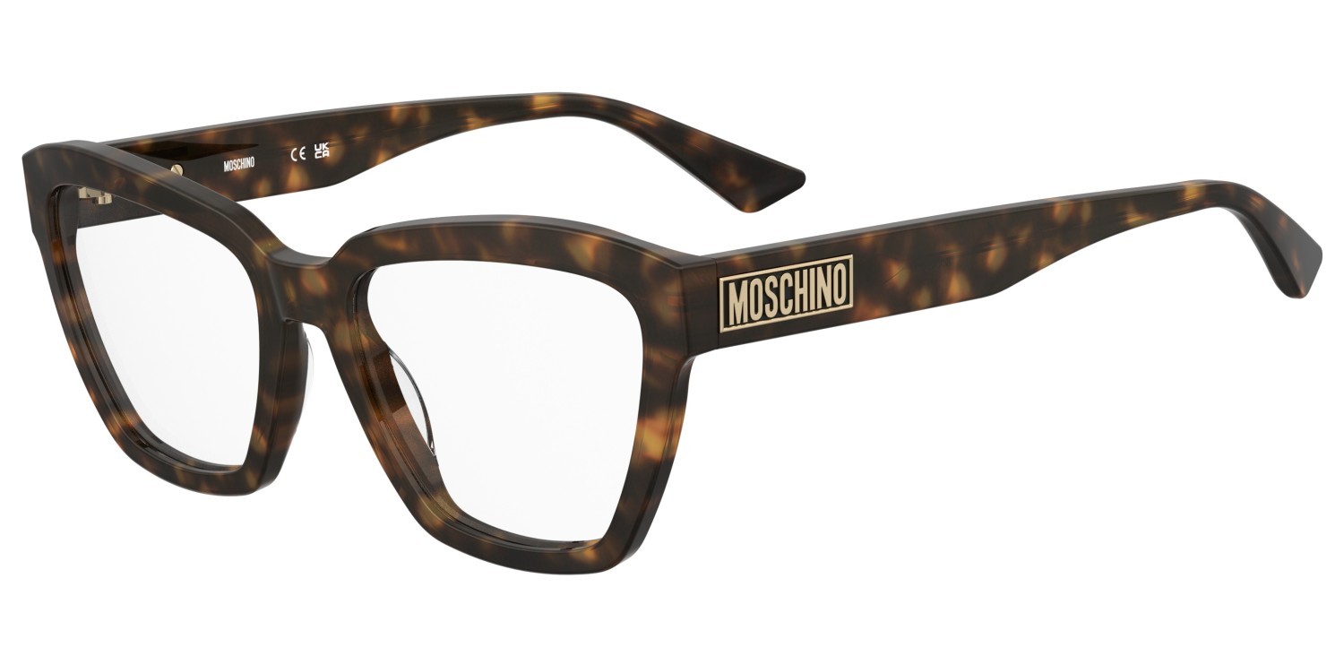 Occhiali da vista Moschino Mos651 109179 086 colore havana forma rettangolare 