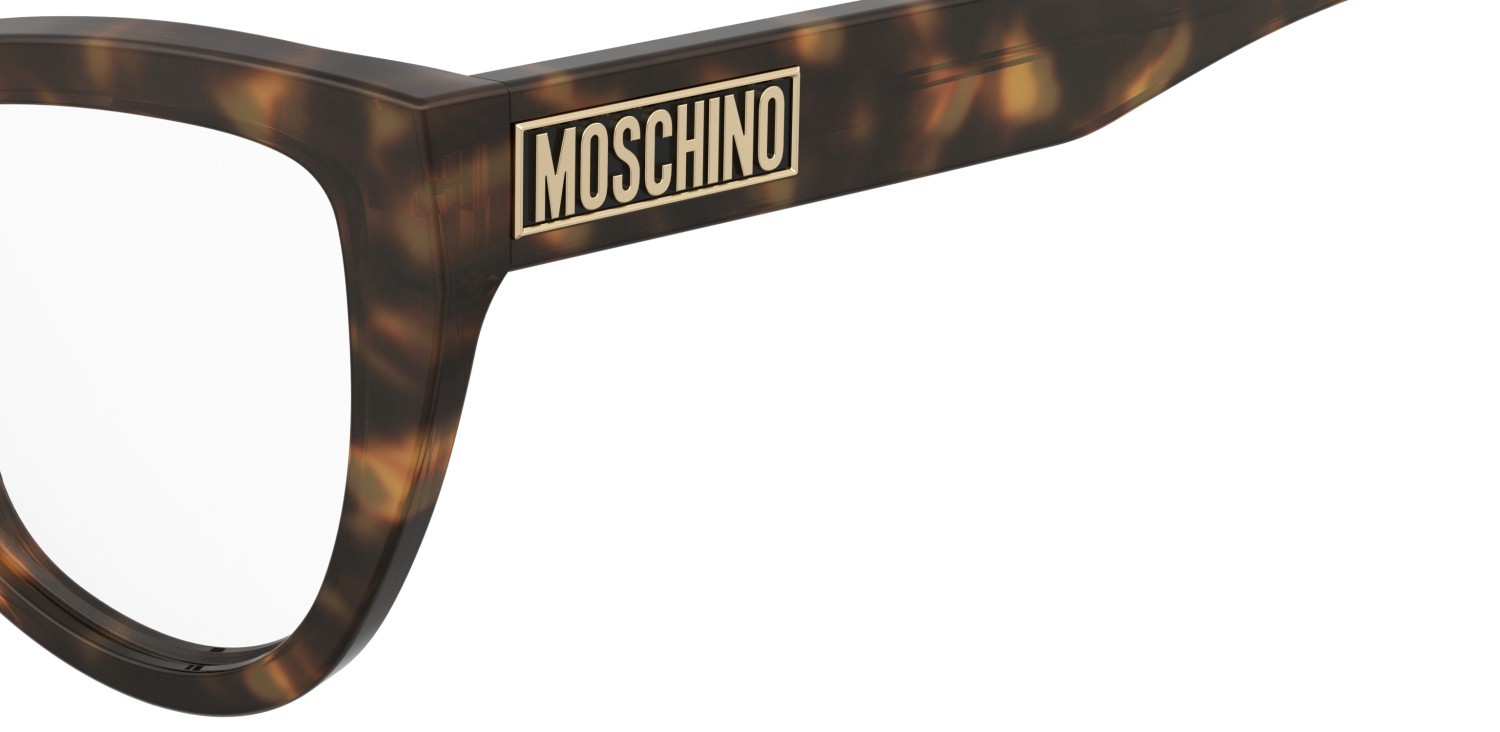Occhiali da vista Moschino Mos652 109180 086 colore havana forma cat eye 