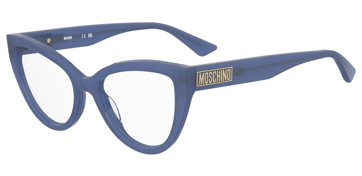 Occhiali da vista Moschino Mos652 109180 PJP colore blue forma cat eye 
