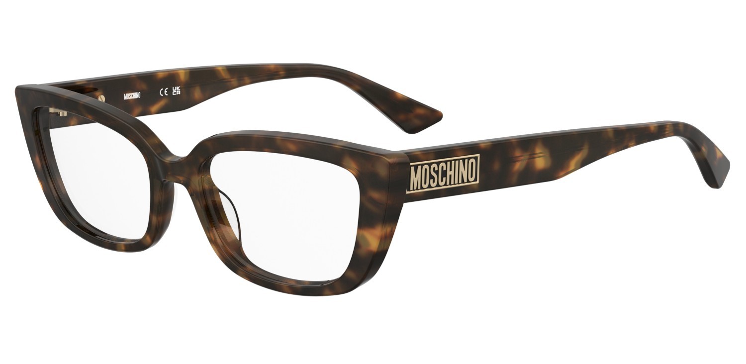 Occhiali da vista Moschino Mos653 109181 086 colore havana forma rettangolare 