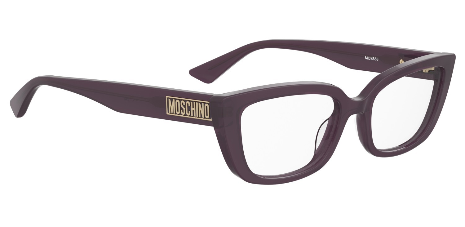 Occhiali da vista Moschino Mos653 109181 B3V colore violet forma rettangolare 