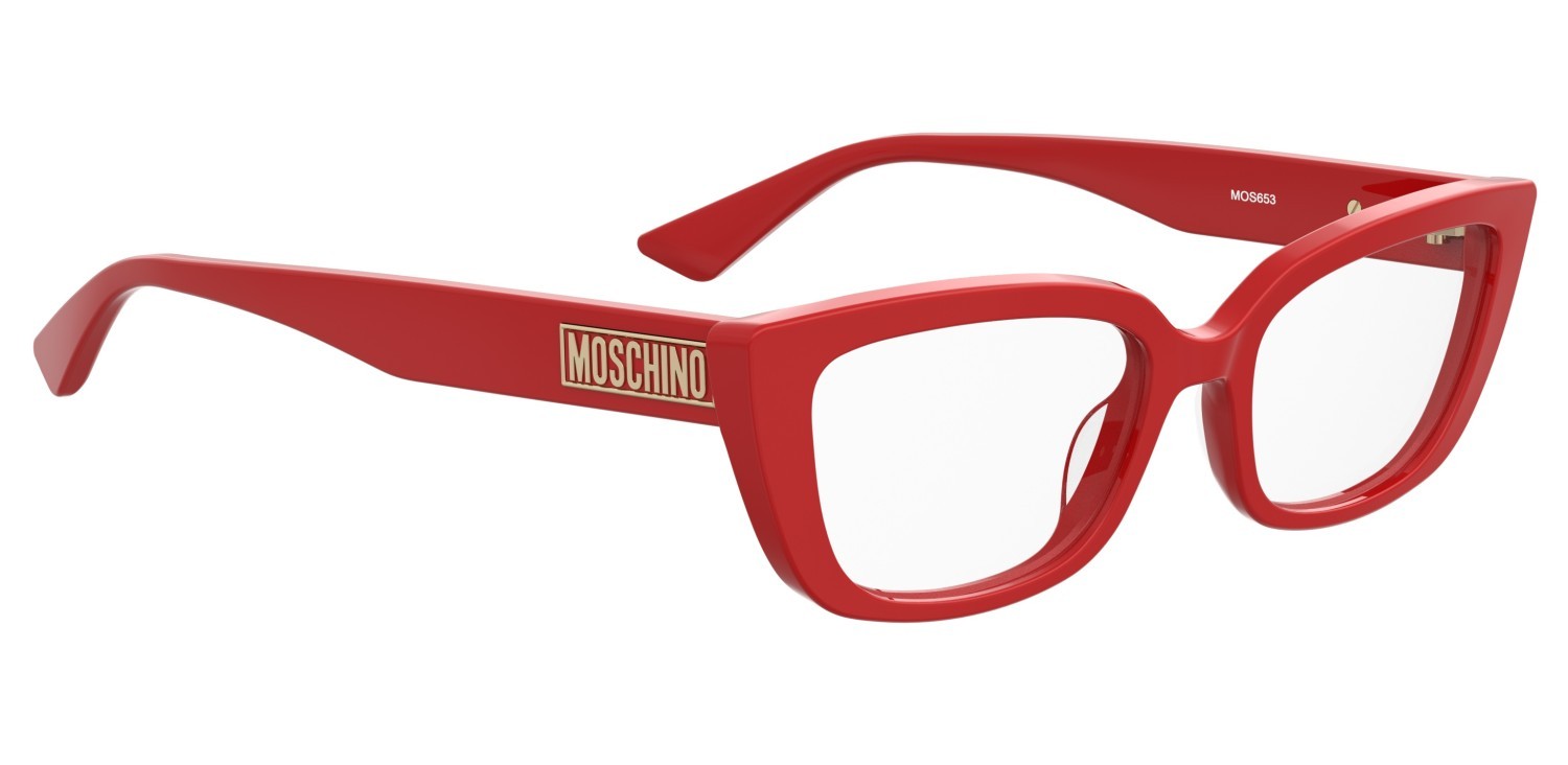 Occhiali da vista Moschino Mos653 109181 C9A colore red forma rettangolare 