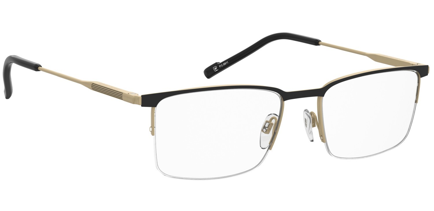 Eyeglasses Pierre Cardin P.c. 6911 109197 RHL color gold black_ shape rectangle 