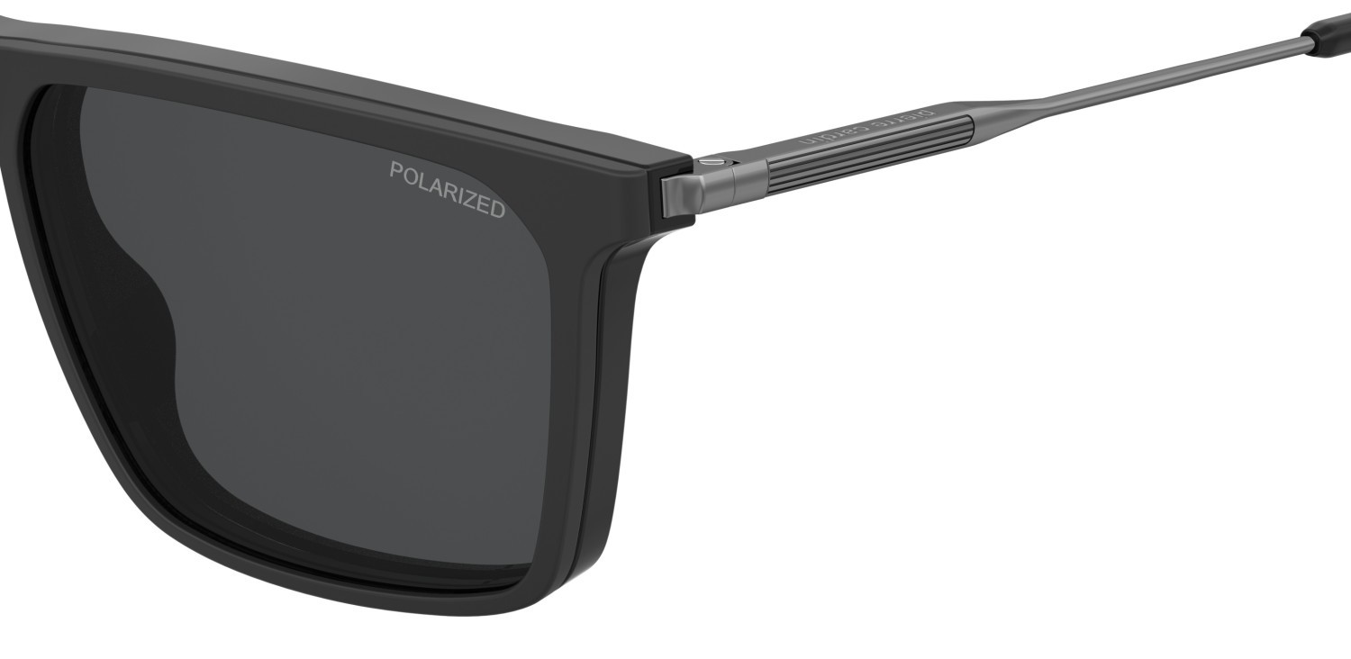 Eyeglasses Pierre Cardin P.c. 6286/C 109198 003 color matte black shape rectangle lenses grey polarized