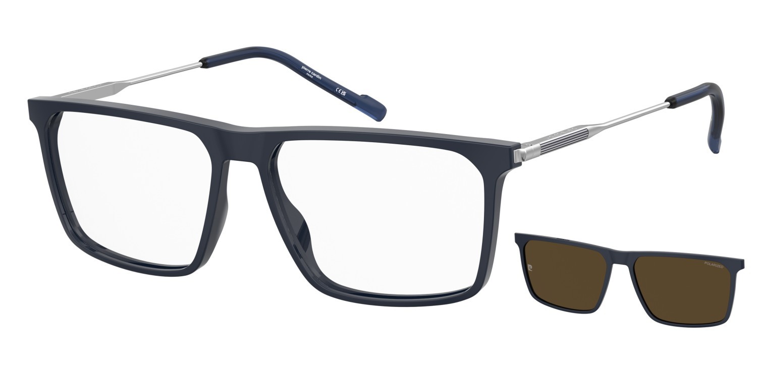 Eyeglasses Pierre Cardin P.c. 6286/C 109198 PJP color blue shape rectangle lenses bronze polarized