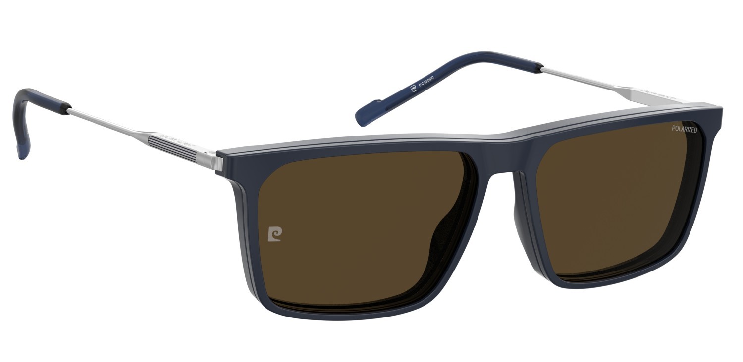 Eyeglasses Pierre Cardin P.c. 6286/C 109198 PJP color blue shape rectangle lenses bronze polarized
