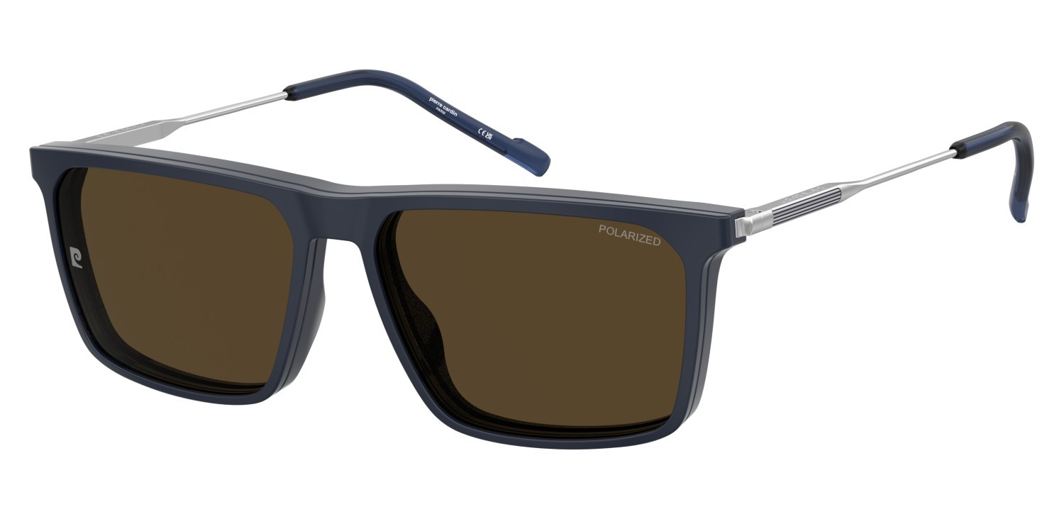 Eyeglasses Pierre Cardin P.c. 6286/C 109198 PJP color blue shape rectangle lenses bronze polarized