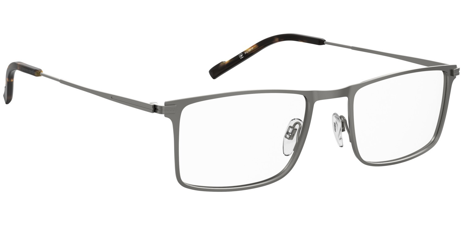 Eyeglasses Pierre Cardin P.c. 6915 109203 TI7 color matte black ruthenium shape rectangle 