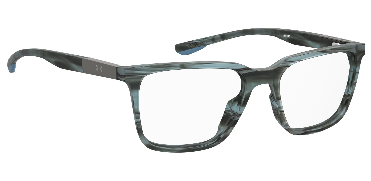Brillen Under Armour Ua 5087 109208 38I farbe blue horn form rechteckig 