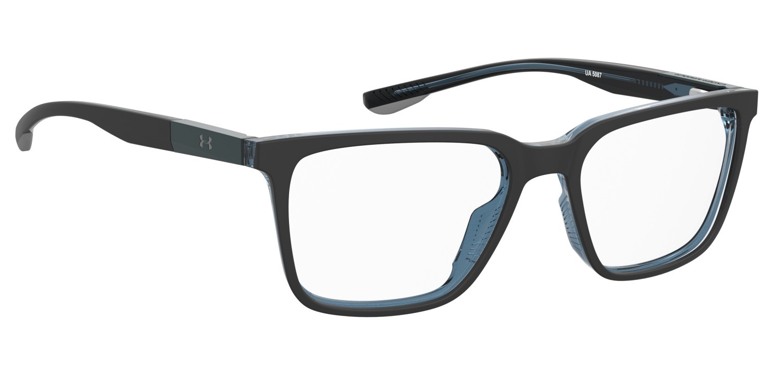 Eyeglasses Under Armour Ua 5087 109208 8YW color green grey shape rectangle 