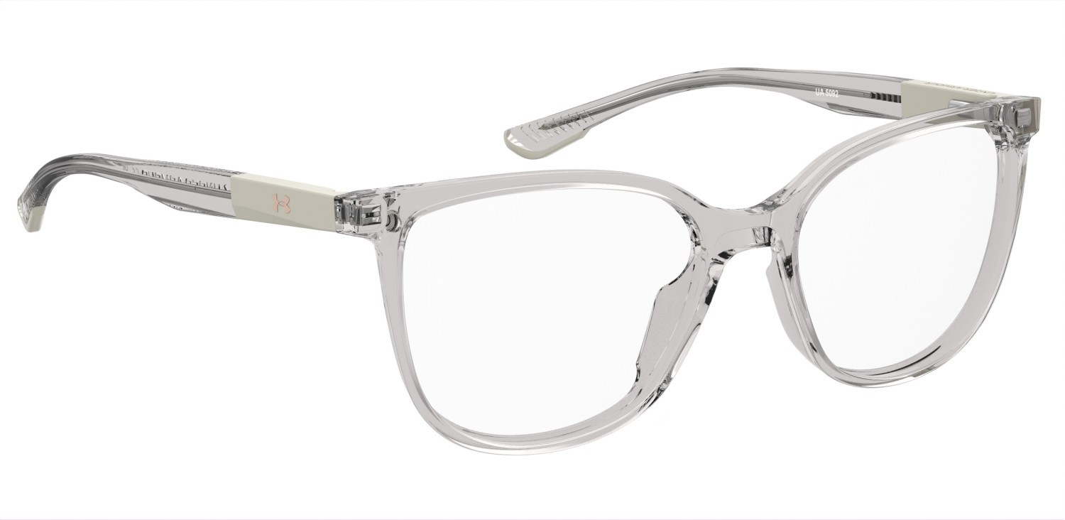 Eyeglasses Under Armour Ua 5092 109209 1HJ color grey white shape cat eye 