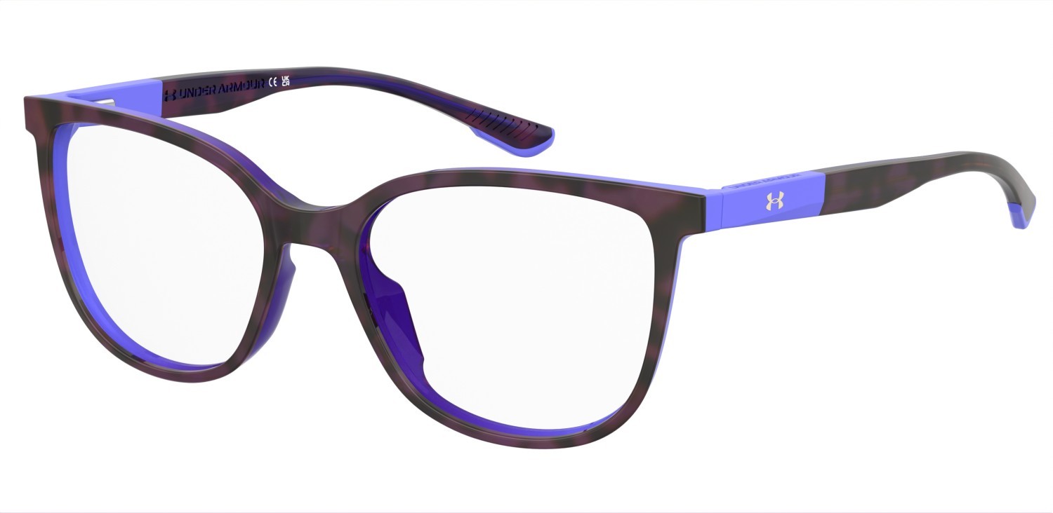 Eyeglasses Under Armour Ua 5092 109209 AY0 color havana violet shape cat eye 