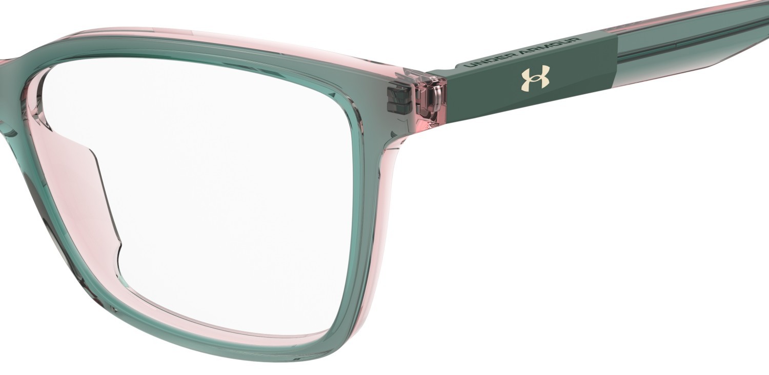 Brillen Under Armour Ua 5093 109210 039 farbe pink green crystal form cat-eye 