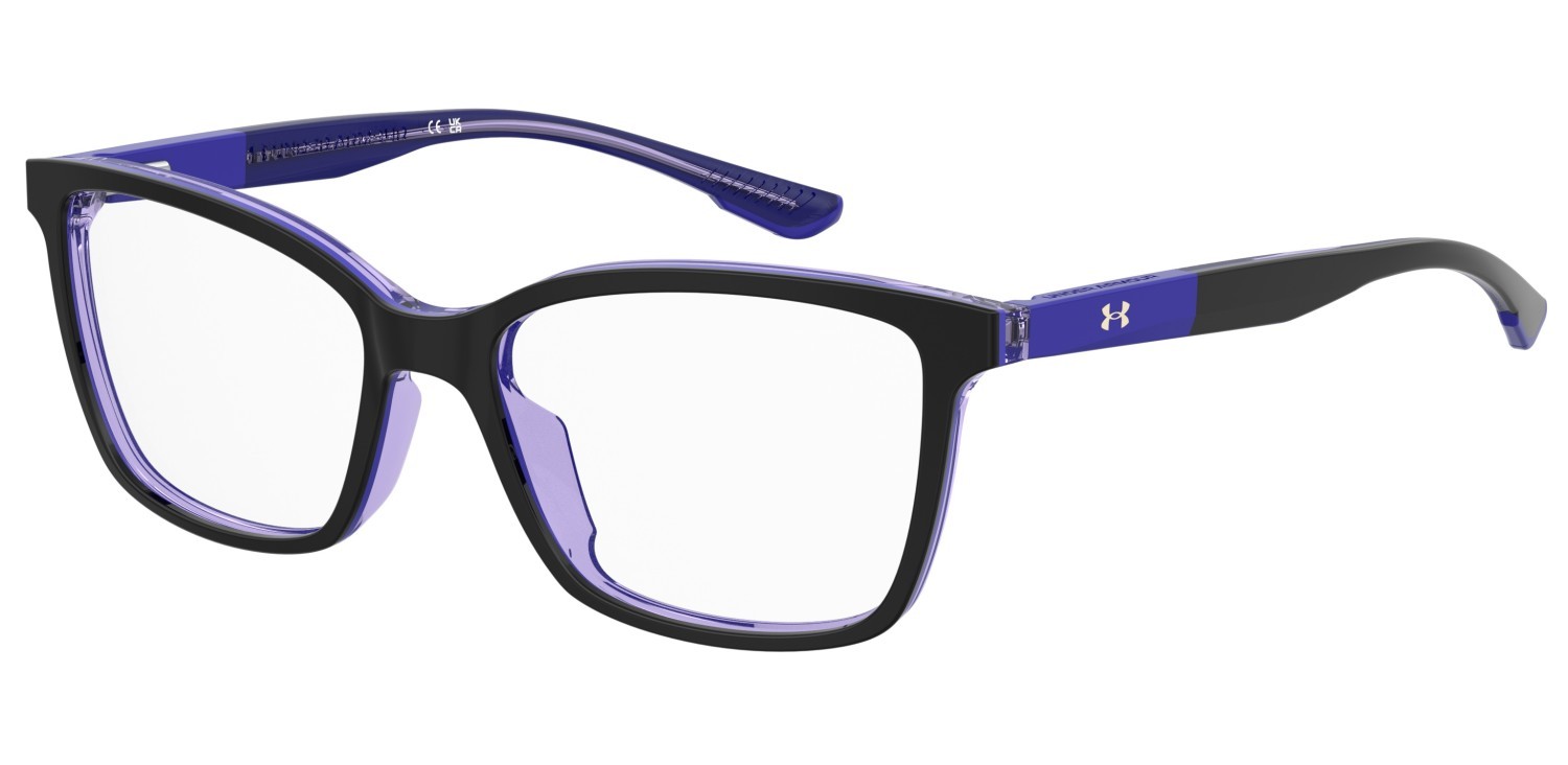Eyeglasses Under Armour Ua 5093 109210 HK8 color black violet shape cat eye 