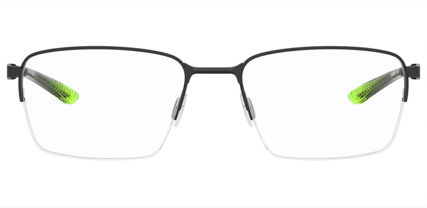 Eyeglasses Under Armour Ua 5088/G 109211 3OL color matte black green shape rectangle 
