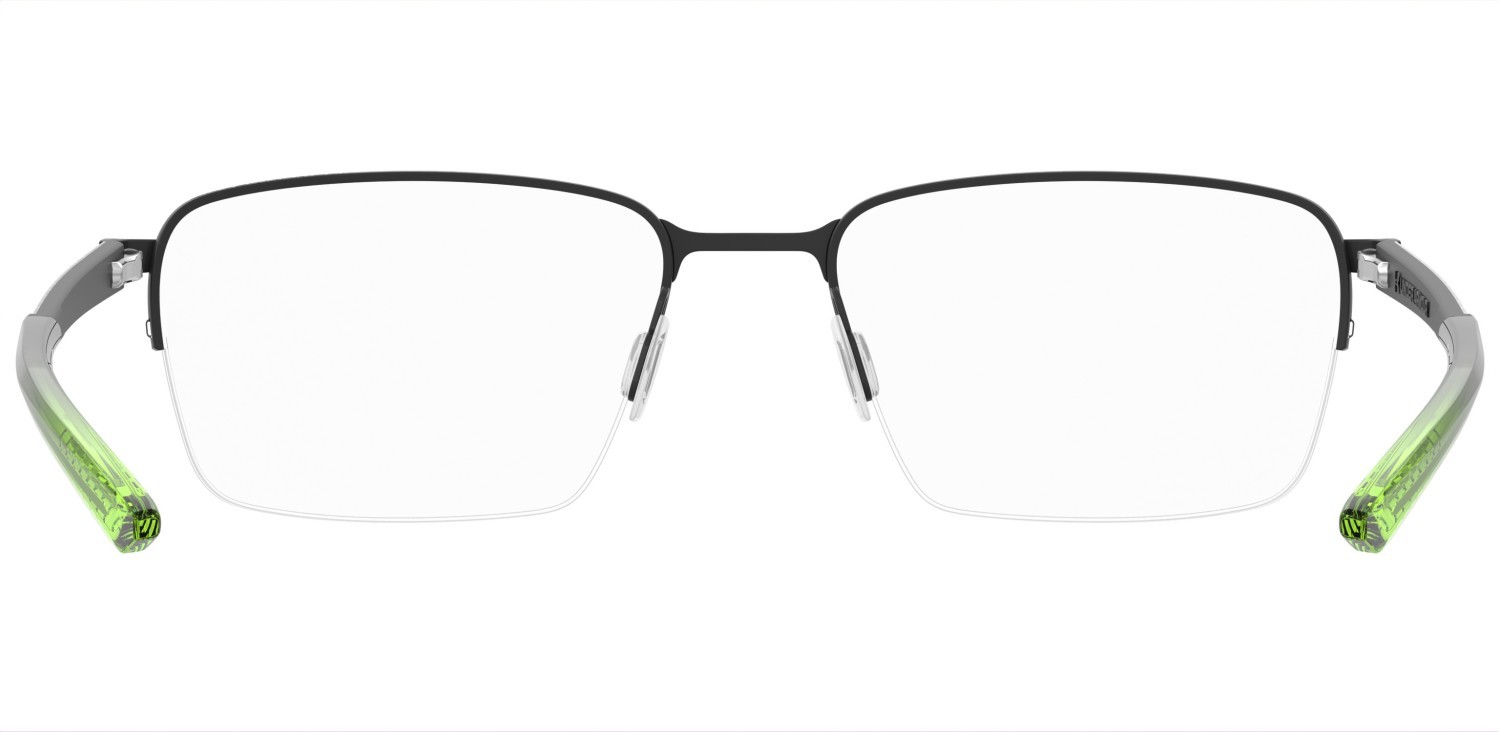 Eyeglasses Under Armour Ua 5088/G 109211 3OL color matte black green shape rectangle 