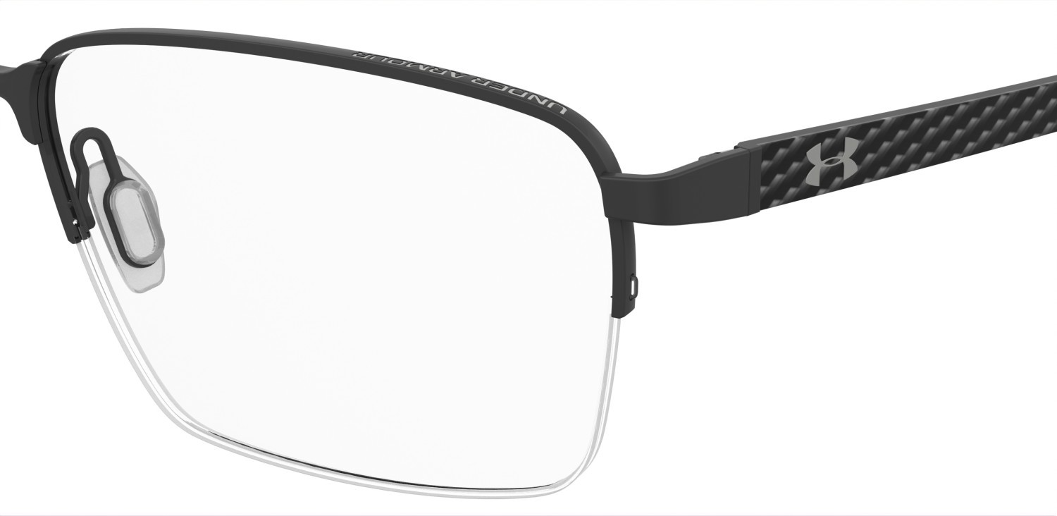 Eyeglasses Under Armour Ua 5088/G 109211 3OL color matte black green shape rectangle 