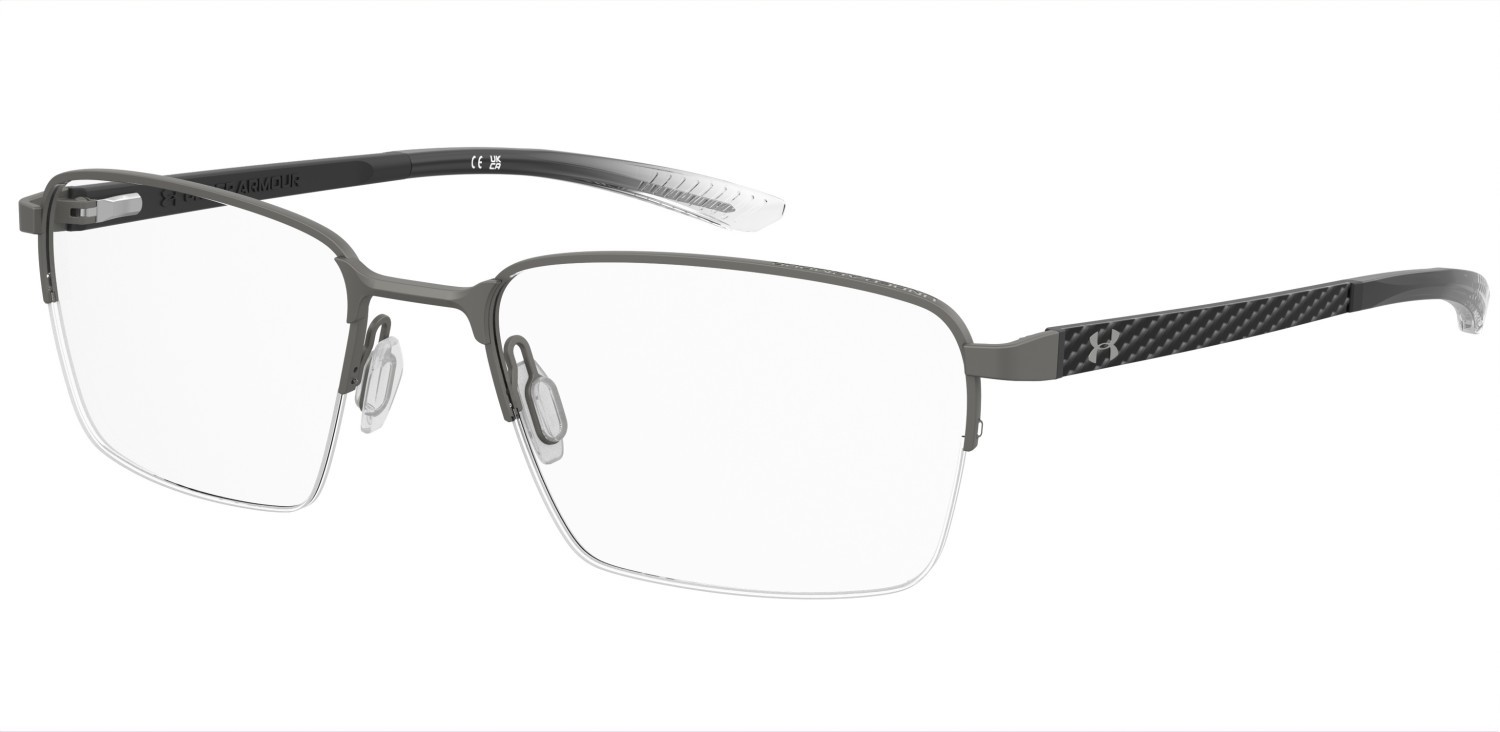 Eyeglasses Under Armour Ua 5088/G 109211 5MO color matte dark ruthenium black shape rectangle 