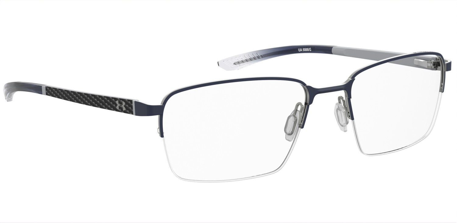 Eyeglasses Under Armour Ua 5088/G 109211 DTY color blue ruthenium shape rectangle 