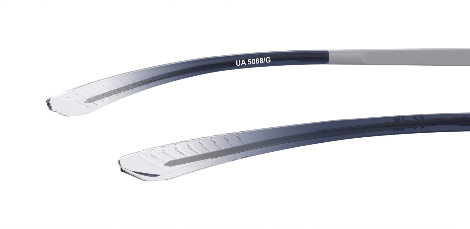 Eyeglasses Under Armour Ua 5088/G 109211 DTY color blue ruthenium shape rectangle 