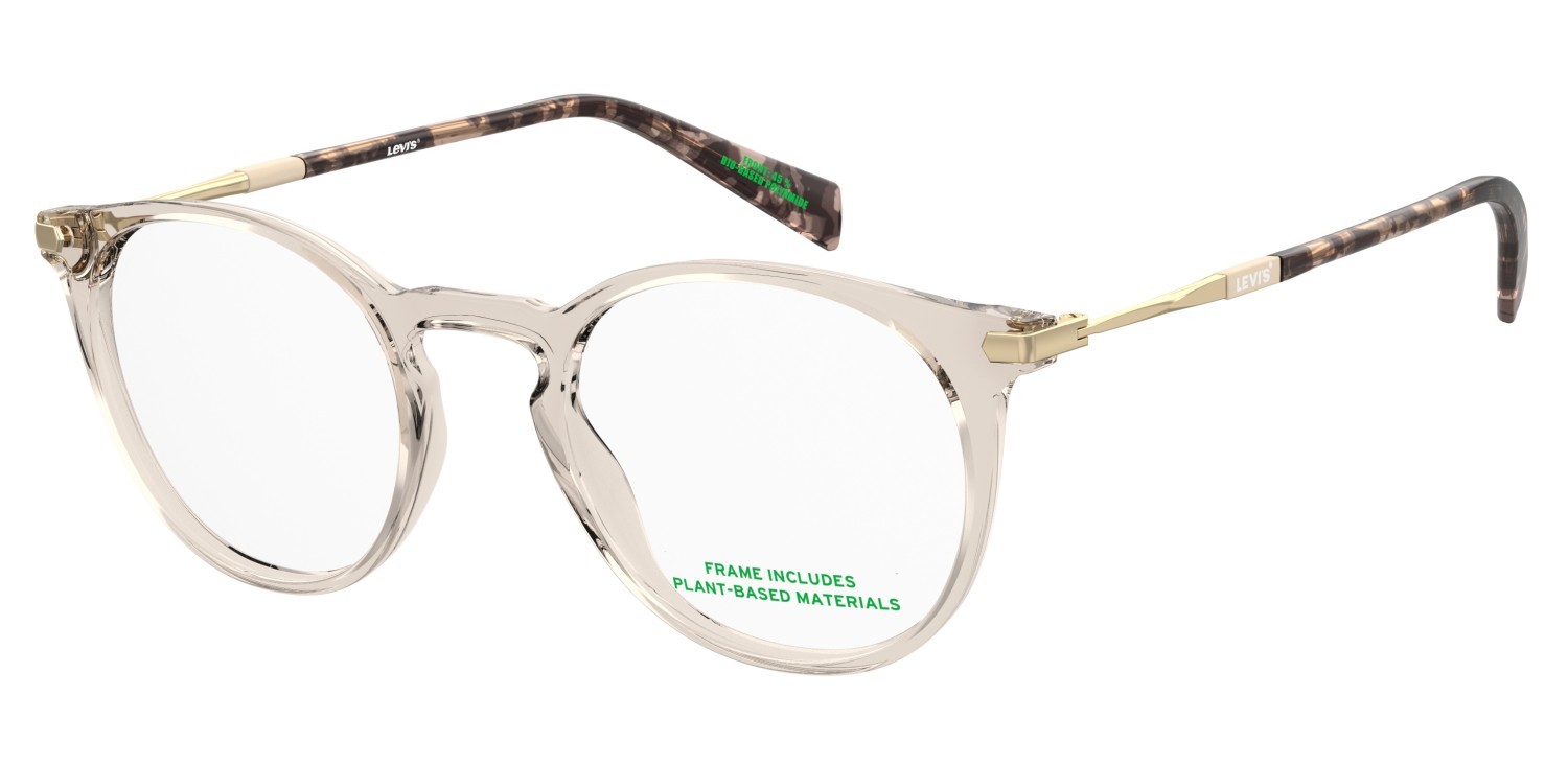 Brillen Levi's Lv 1089 109218 HAM farbe champagne form pantos 
