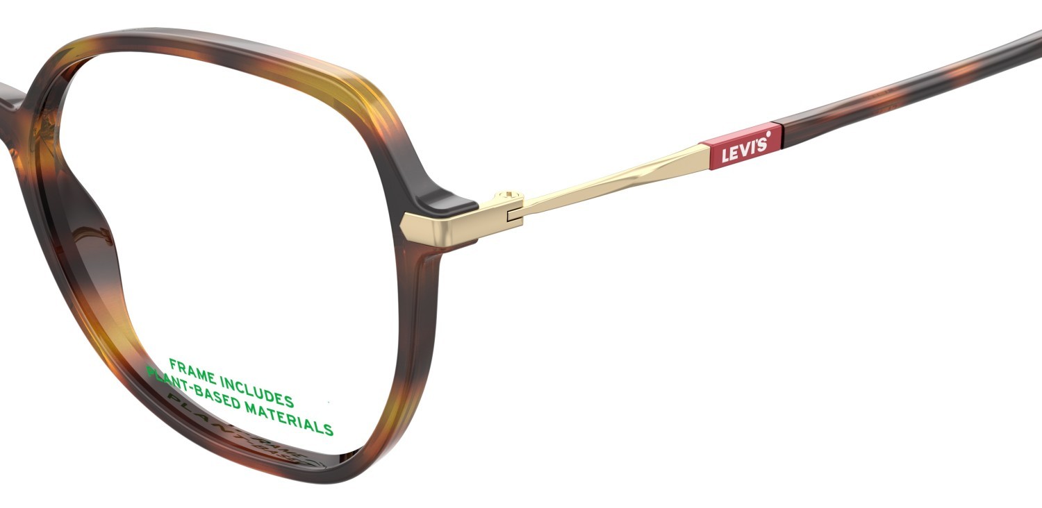 Brillen Levi's Lv 1086 109220 086 farbe havana form schmetterling 