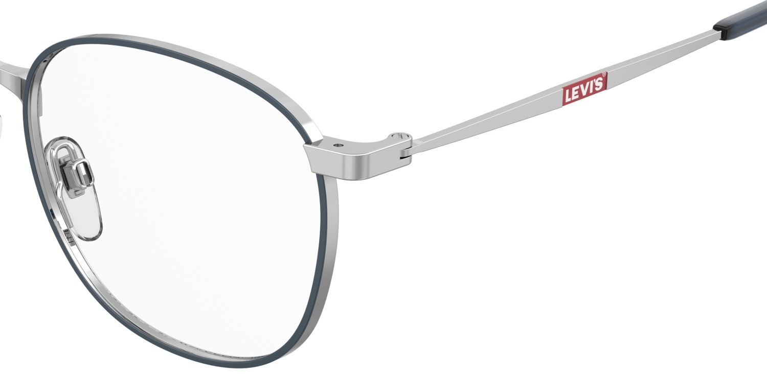 Brillen Levi's Lv 1091 109228 ECJ farbe blue palladium form rechteckig 