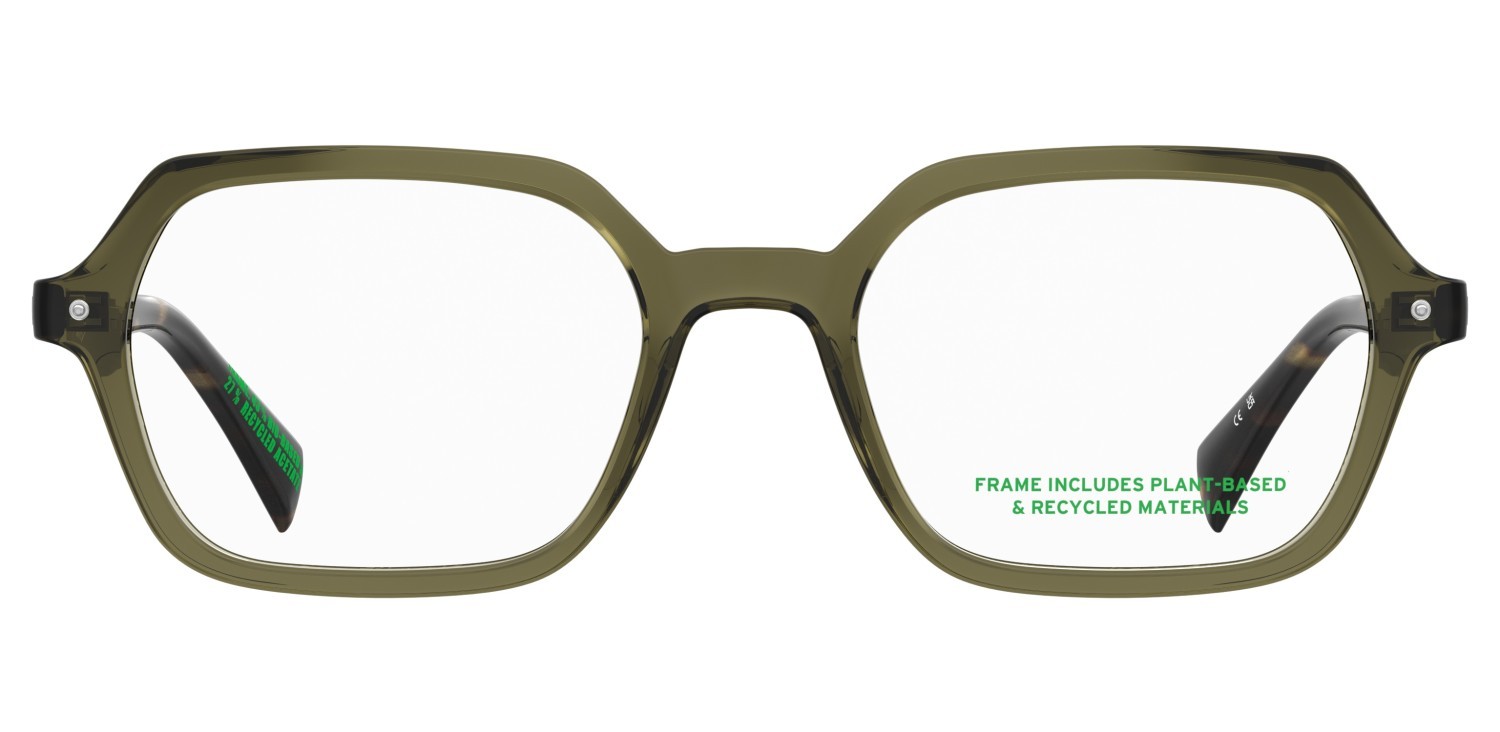 Brillen Levi's Lv 5076 109229 1ED farbe green form quadratisch 