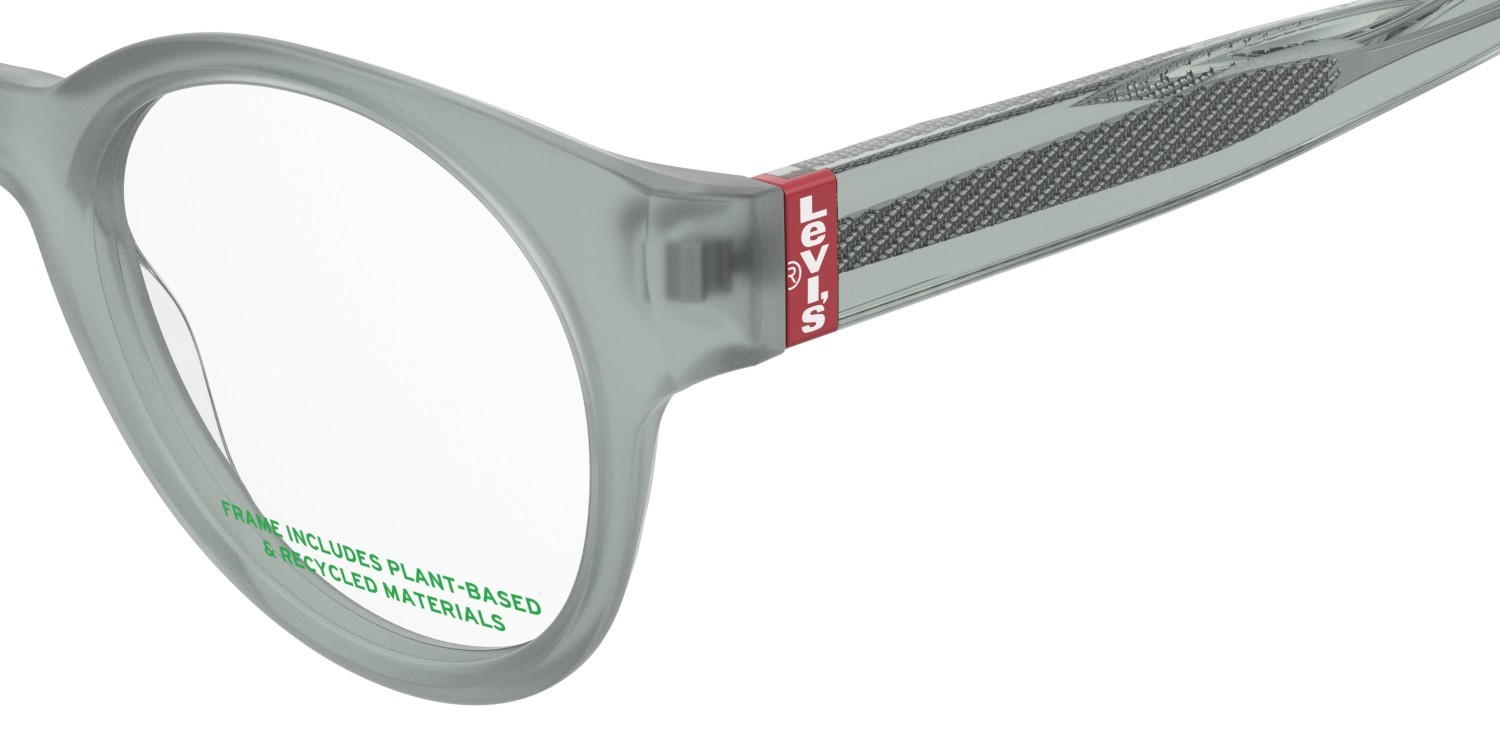 Brillen Levi's Lv 1083 109232 RIW farbe matte grey form pantos 