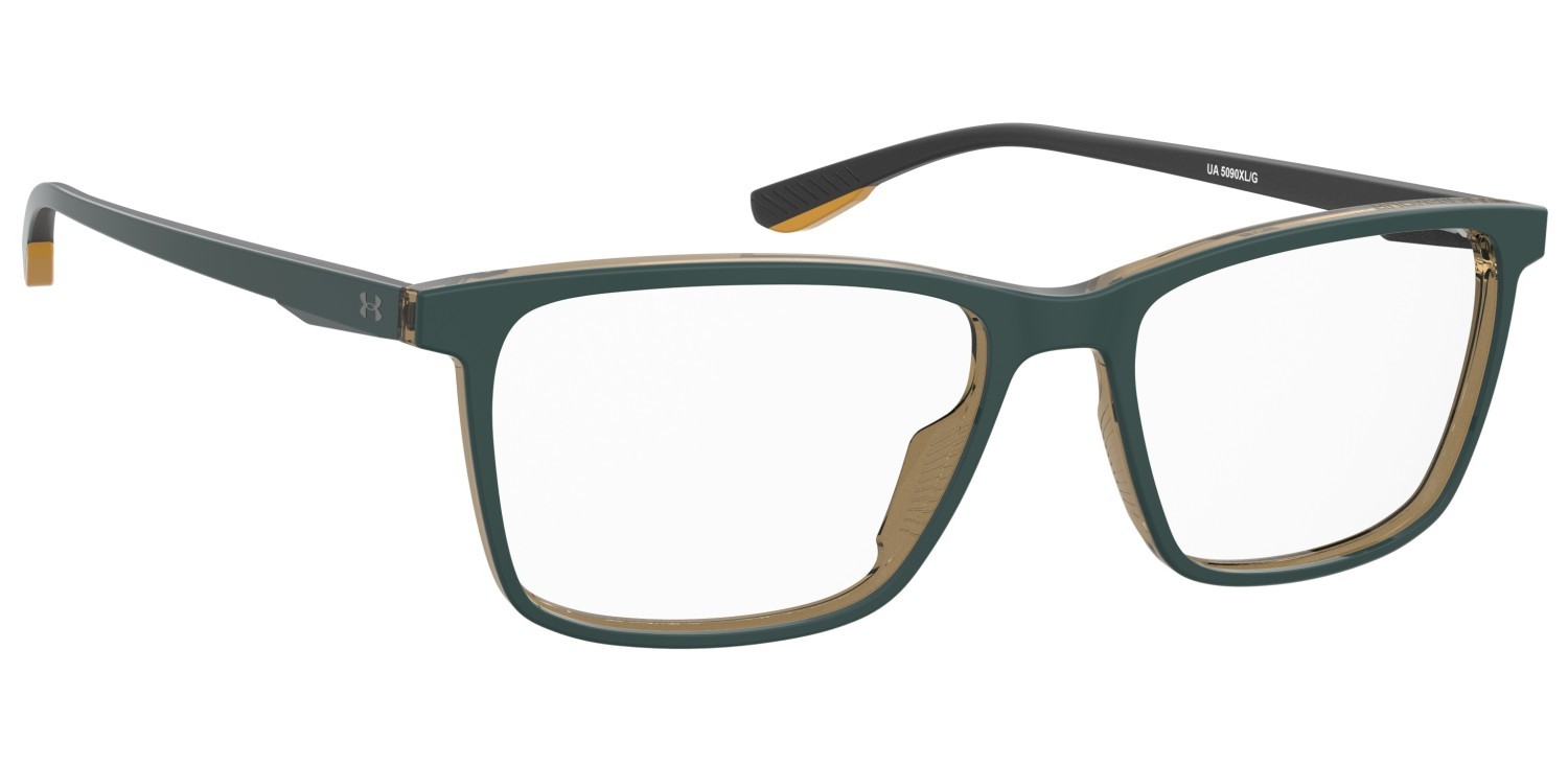 Eyeglasses Under Armour Ua 5090xl/G 109233 4N7 color green beige shape rectangle 