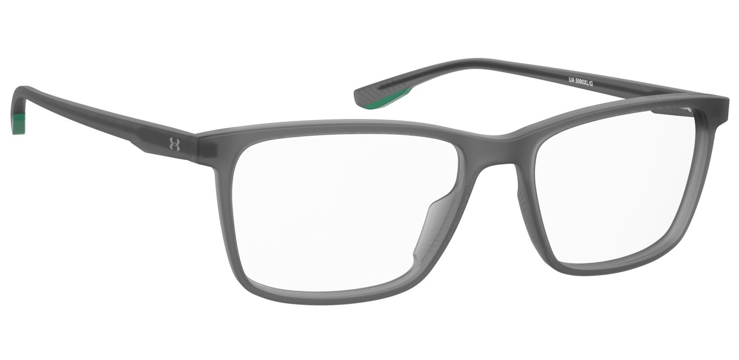 Eyeglasses Under Armour Ua 5090xl/G 109233 63M color crystal grey shape rectangle 