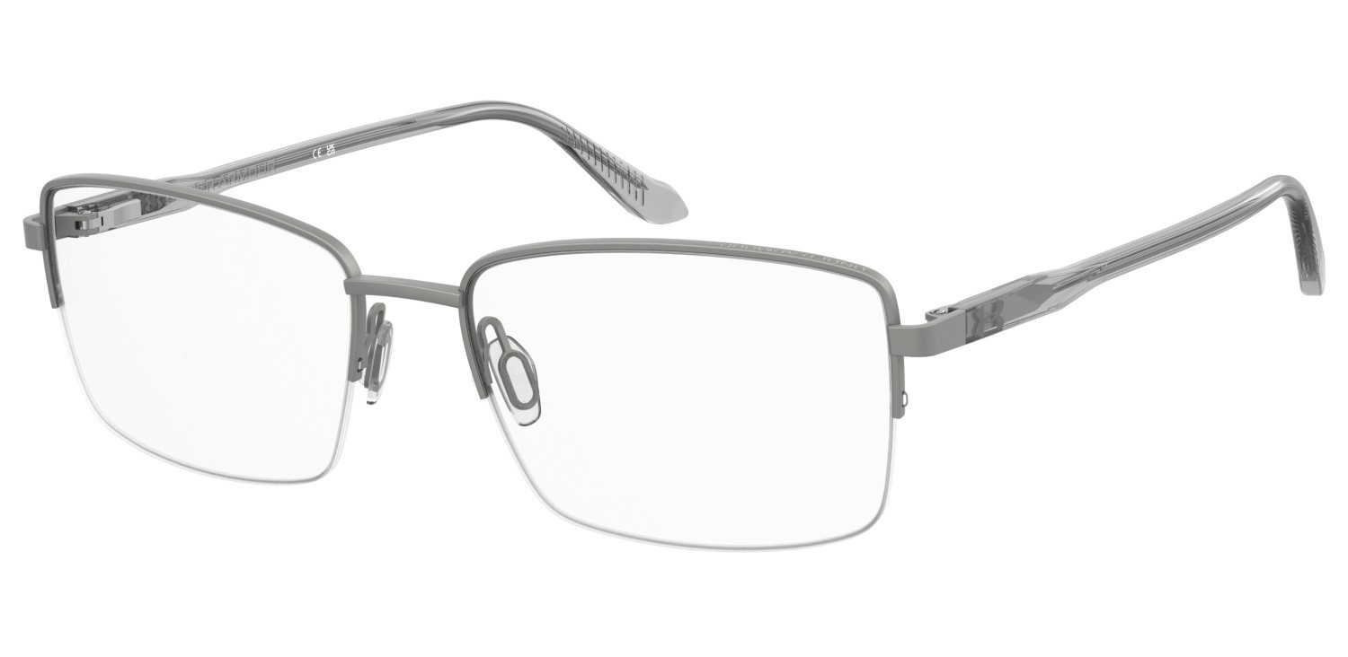 Eyeglasses Under Armour Ua 5095/G 109235 RAA color matte ruthenium grey shape rectangle 