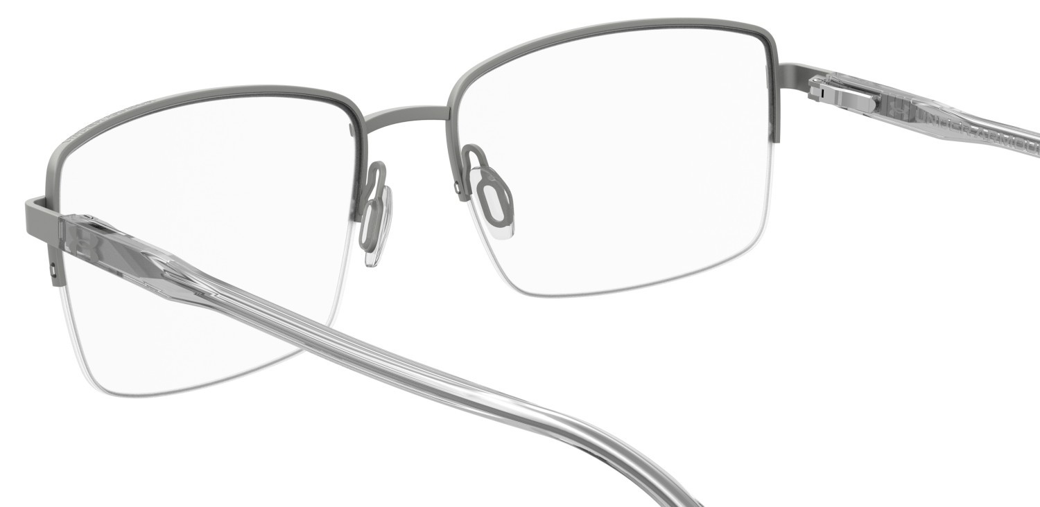 Eyeglasses Under Armour Ua 5095/G 109235 RAA color matte ruthenium grey shape rectangle 