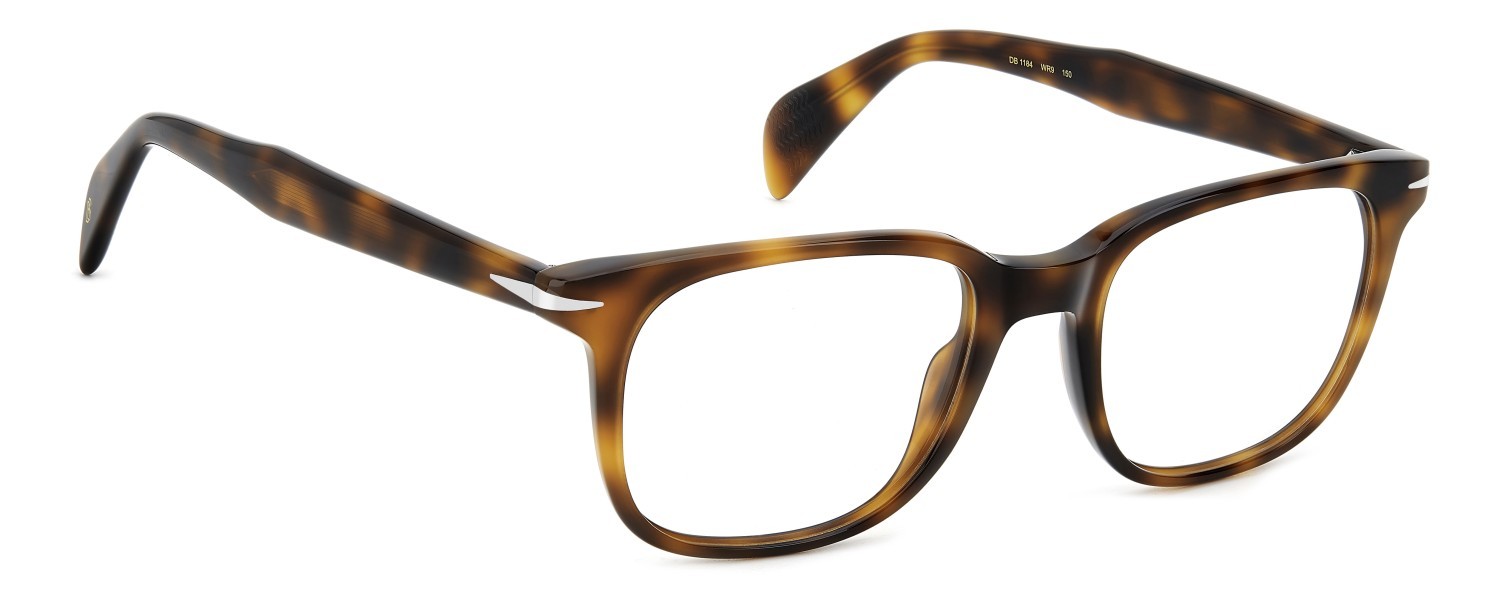 Eyeglasses David Beckham Db 1184 109240 WR9 color brown havana shape rectangle 