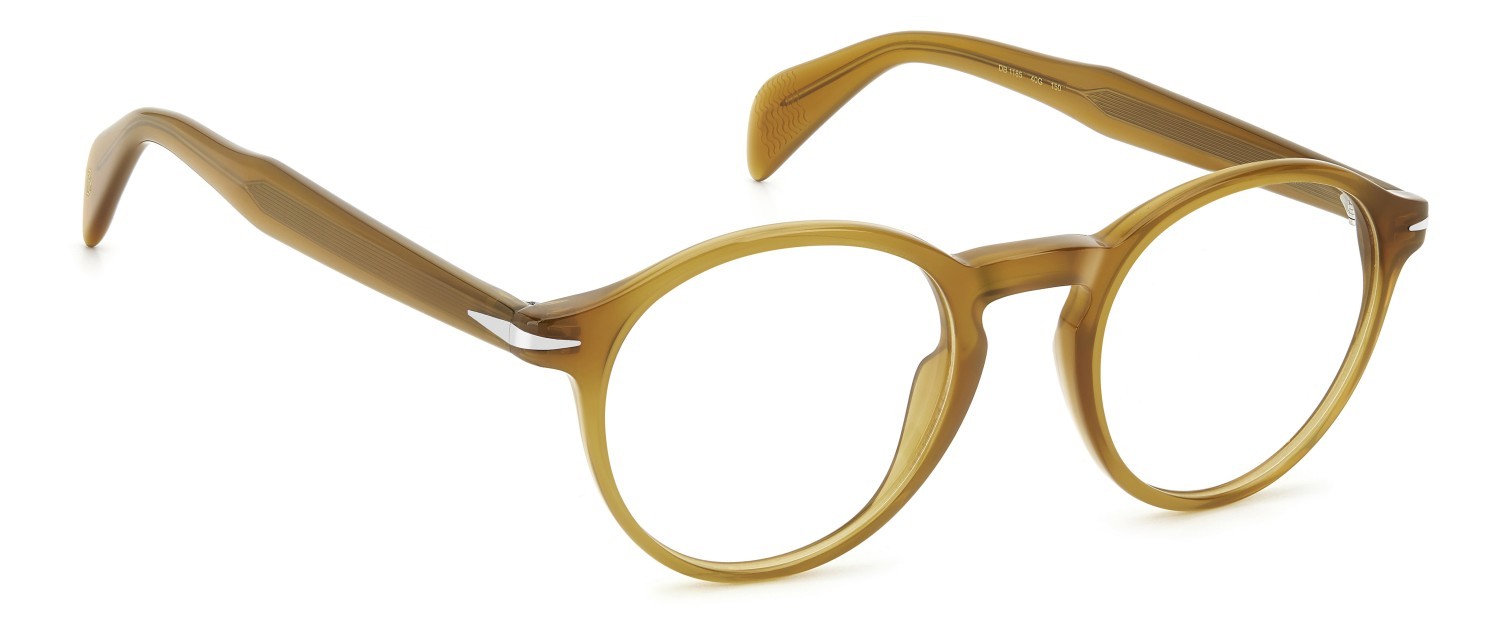 Occhiali da vista David Beckham Db 1185 109241 40G colore yellow forma pantos 