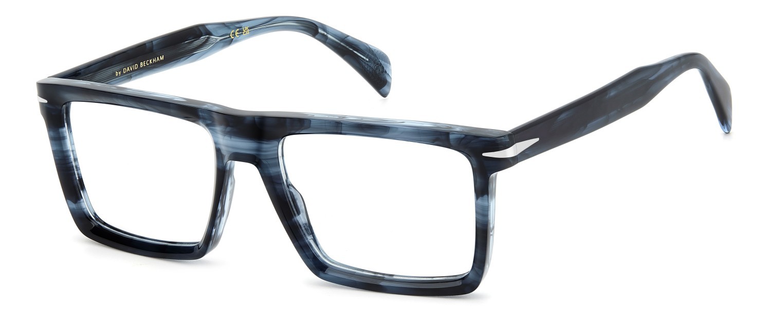 Occhiali da vista David Beckham Db 7138 109253 38I colore blue horn forma rettangolare 