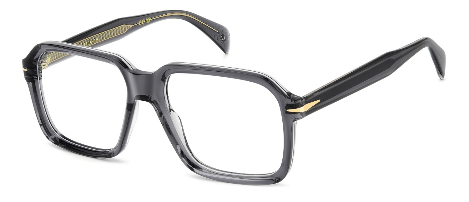 Eyeglasses David Beckham Db 7139 109254 TX7 color grey crystal shape rectangle 