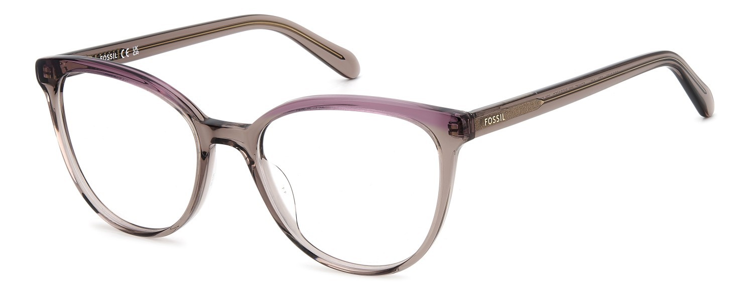 Brillen Fossil Fos 7188 109256 2T2 farbe crystal mauve form rund 