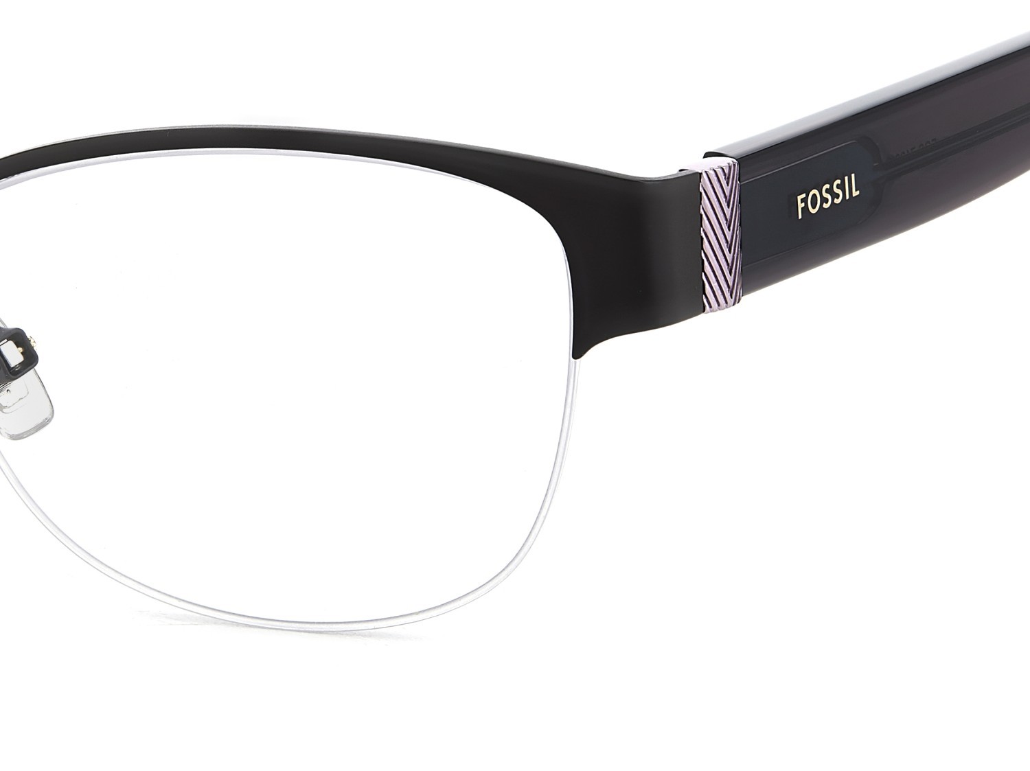 Eyeglasses Fossil Fos 7190/G 109259 4IN color matte brown shape cat eye 