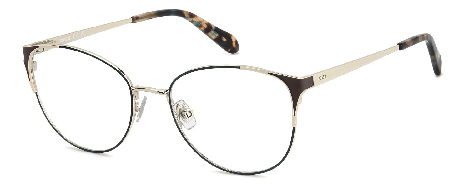 Eyeglasses Fossil Fos 7195/G 109260 1ED color green shape cat eye 