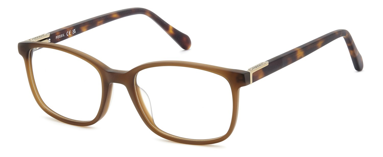 Eyeglasses Fossil Fos 7198 109265 09Q color brown shape oval 
