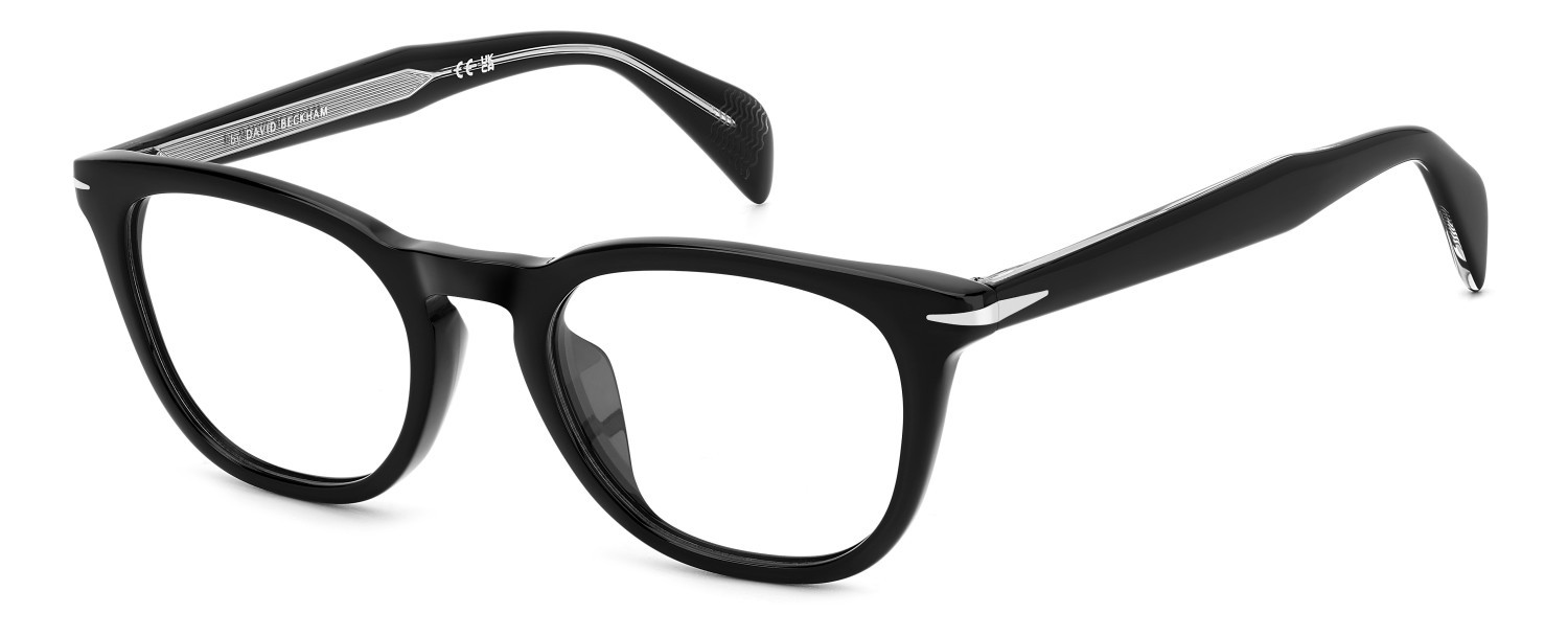 Eyeglasses David Beckham Db 1186/F 109268 807 color black shape rectangle 