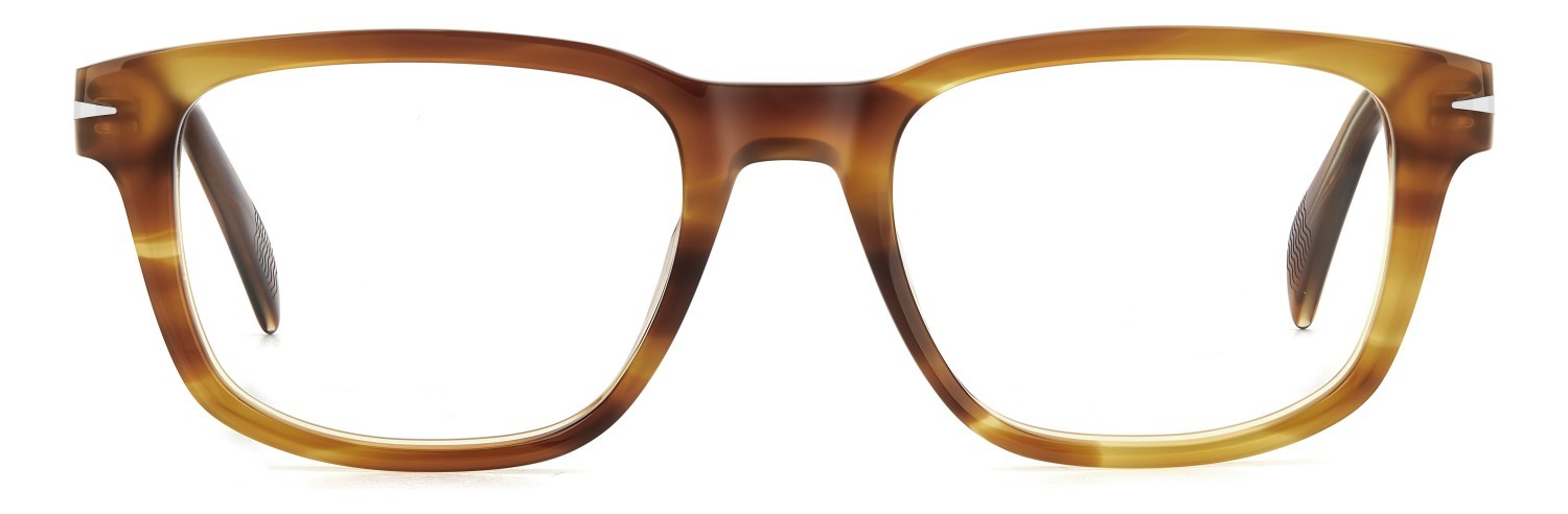 Occhiali da vista David Beckham Db 7141/F 109269 EX4 colore brown horn forma rettangolare 