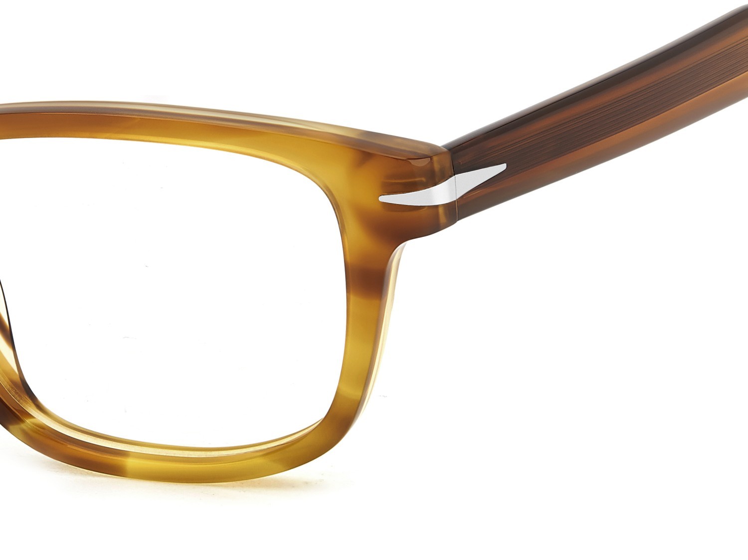 Occhiali da vista David Beckham Db 7141/F 109269 EX4 colore brown horn forma rettangolare 