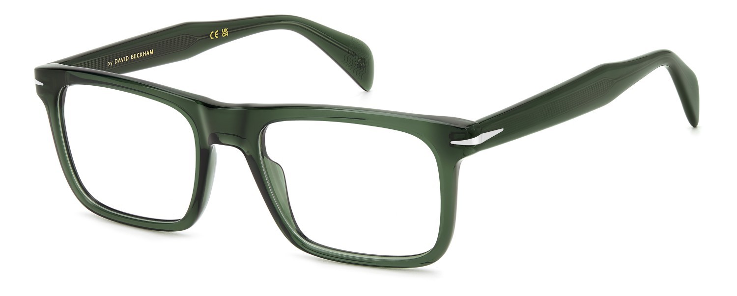 Occhiali da vista David Beckham Db 1191 109286 1ED colore green forma rettangolare 