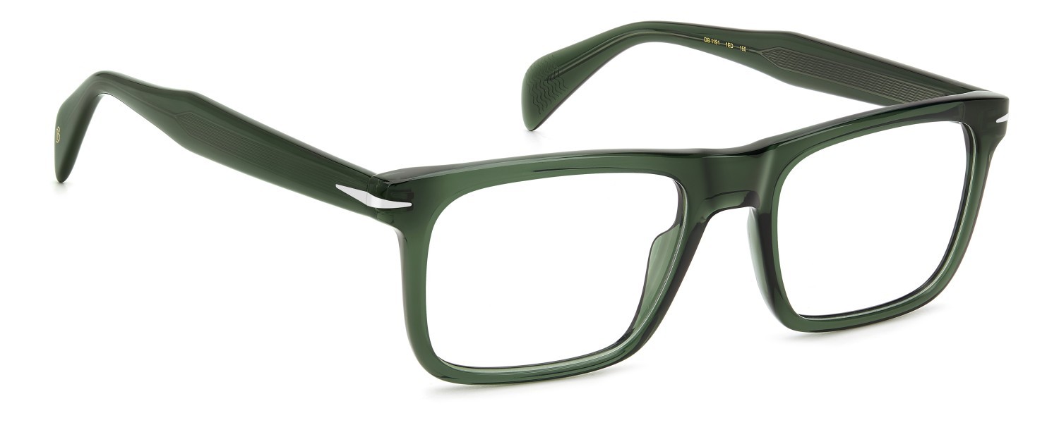Occhiali da vista David Beckham Db 1191 109286 1ED colore green forma rettangolare 