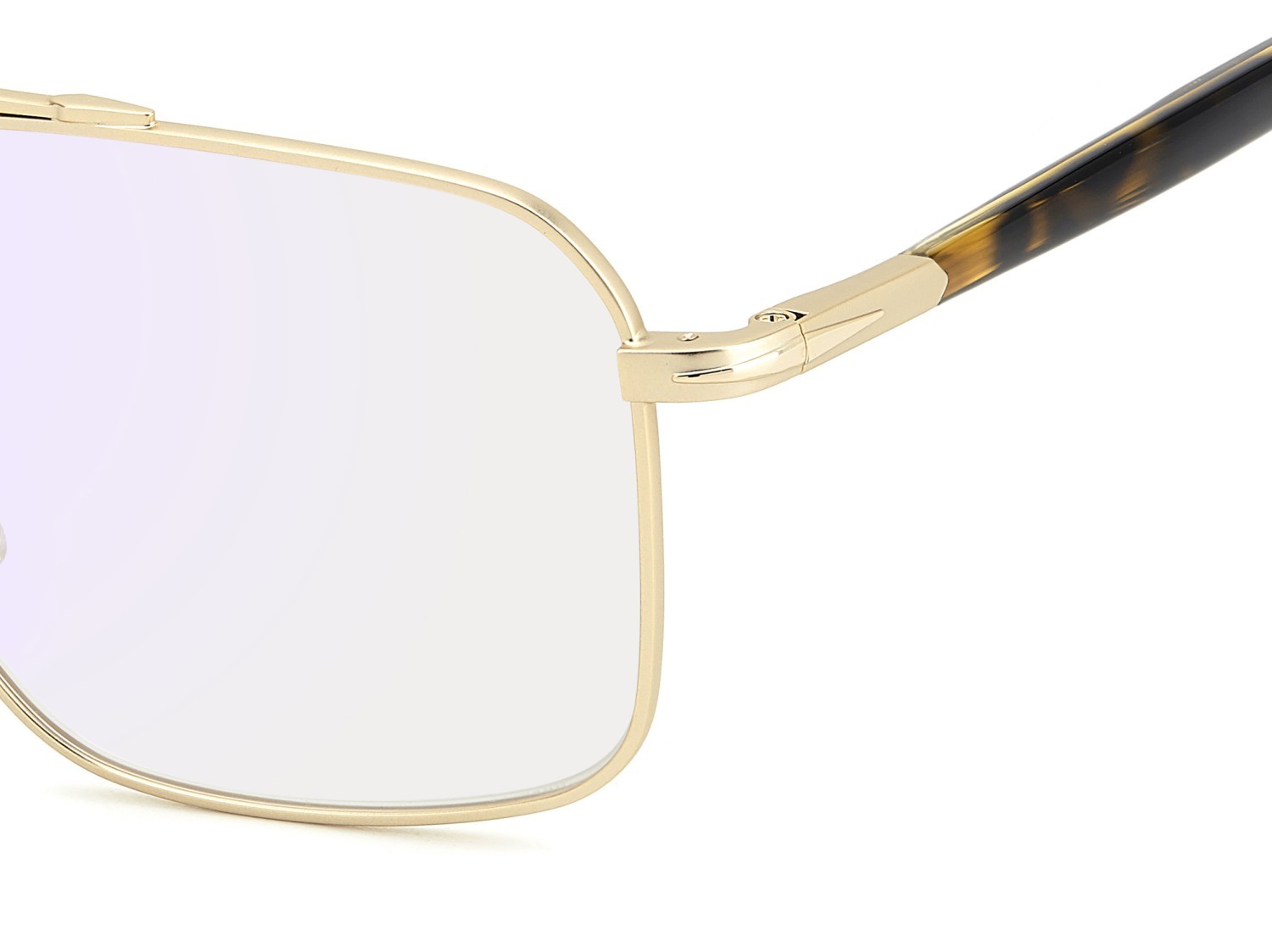 Eyeglasses David Beckham Db 1187/G 109287 8SO color matte gold havana shape rectangle lenses bronze polarized